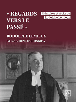 cover image of «Regards vers le passé»